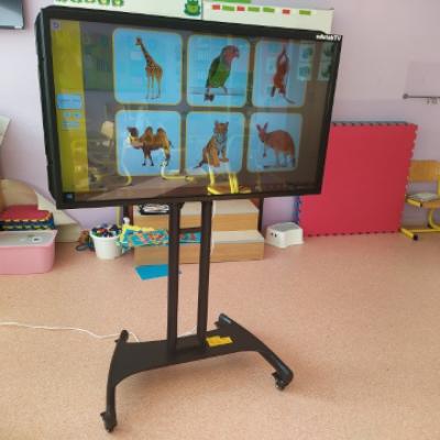 Interaktivní dotykové televize