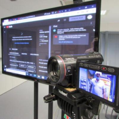 Video, online přenosy, natáčení